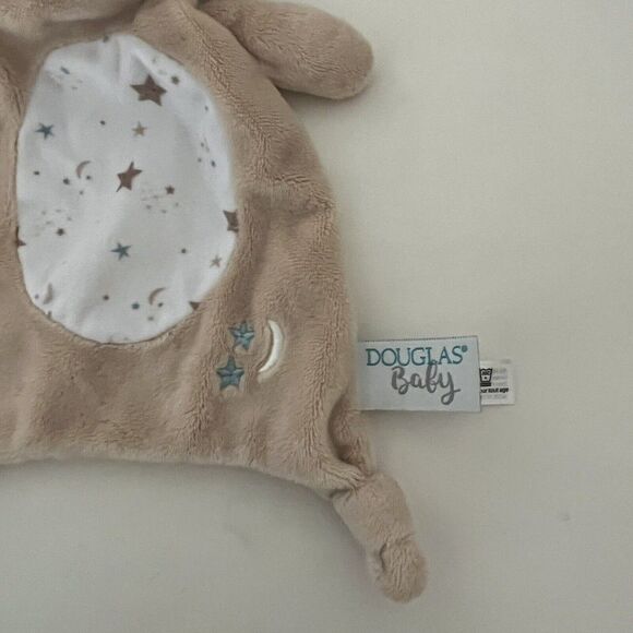 Douglas Baby Auggie Tan Puppy Teether Security Blanket Lovey Lovie - Picture 6 of 9